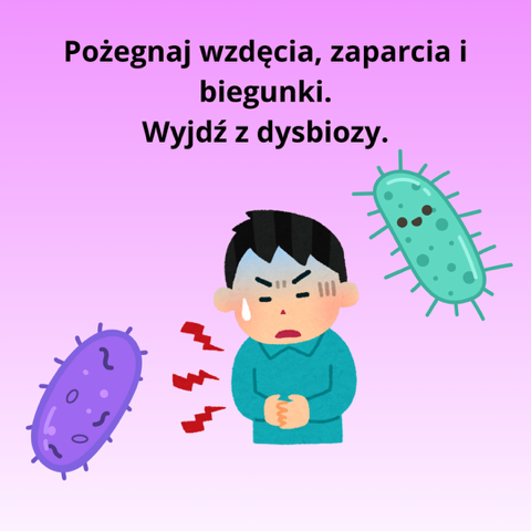 Webinar: Pożegnaj wzdęcia, zaparcia i biegunki. Wyjdź z dysbiozy